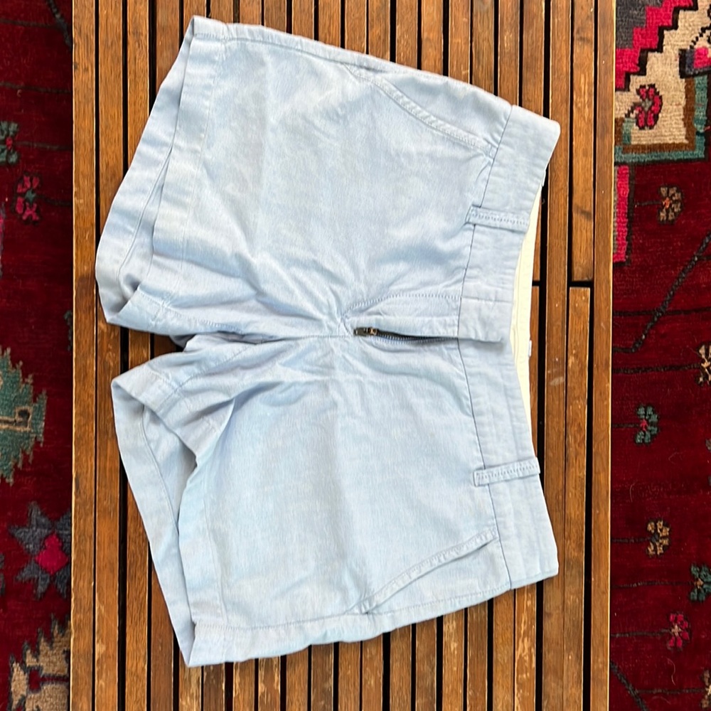 J crew cotton shorts - dressier, look like linen, soft and comfy